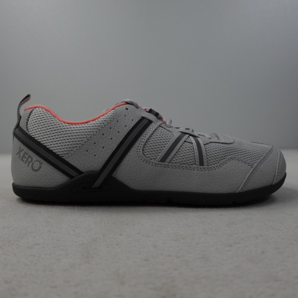 Xero Shoes Prio Womens 10 Gray Coral Barefoot Minimalist Training Running Shoes
